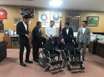 20180817車椅子寄贈式4